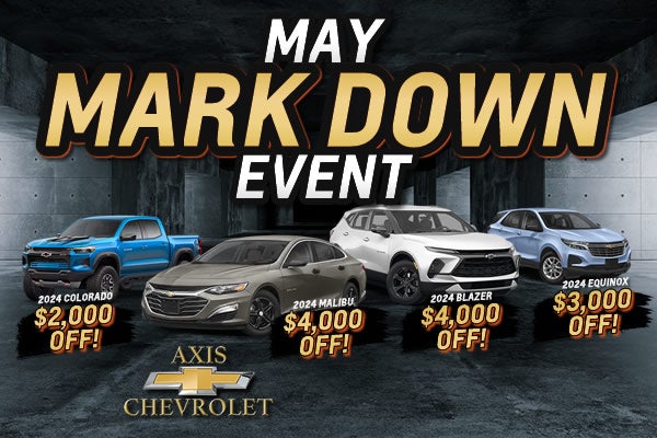 May Mark Down Event