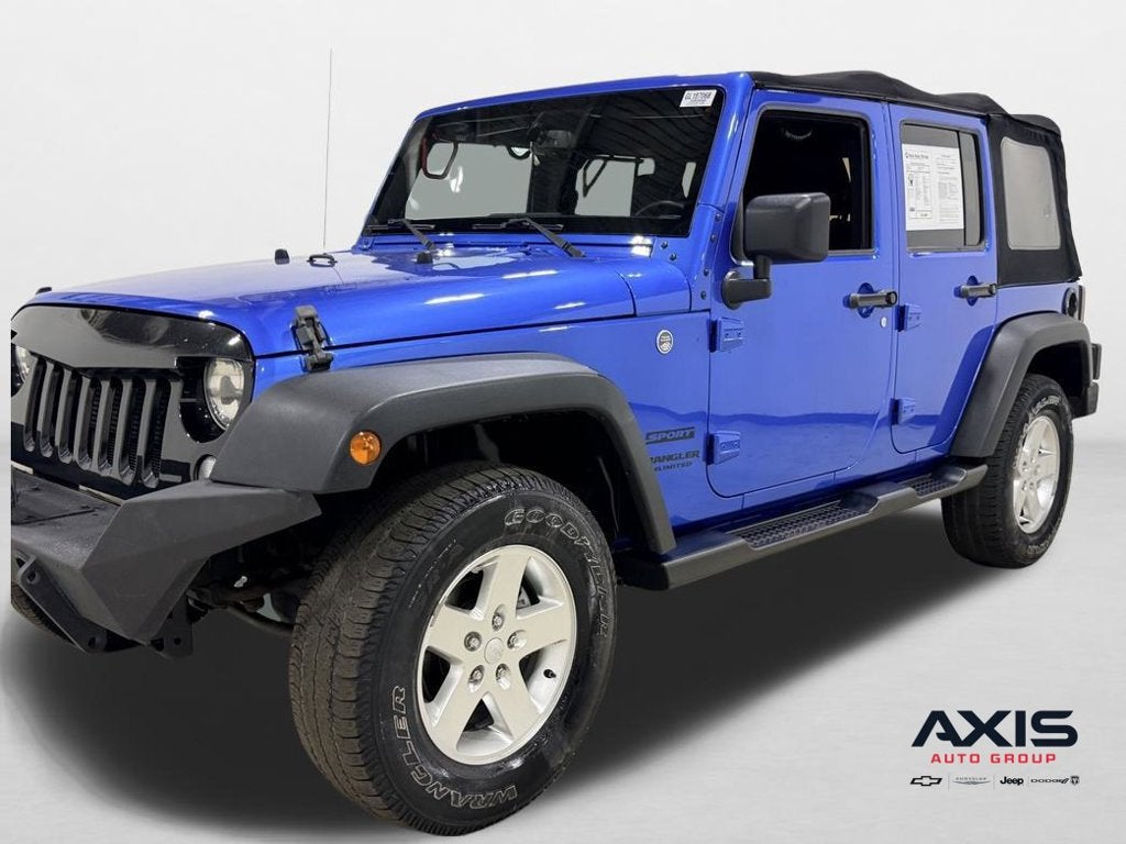 2016 Jeep Wrangler Unlimited Sport