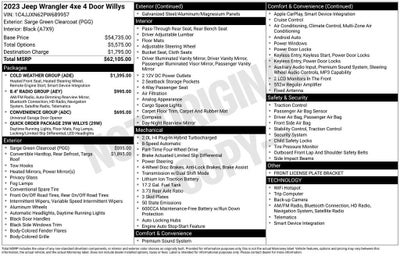 2023 Jeep Wrangler 4xe 4x4