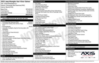 2025 Jeep Wrangler 4xe Sahara