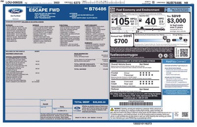 2022 Ford Escape SE Plug-In Hybrid