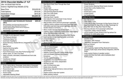 2016 Chevrolet Malibu LT