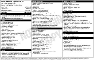 2020 Chevrolet Equinox LS