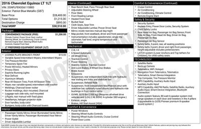 2016 Chevrolet Equinox LT