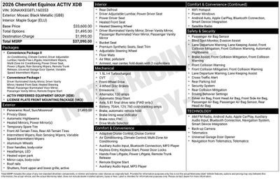 2026 Chevrolet Equinox ACTIV