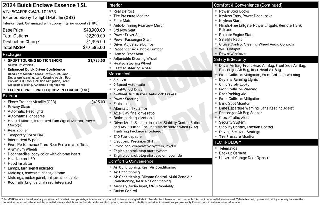 2024 Buick Enclave Essence