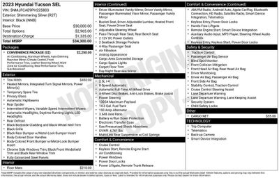 2023 Hyundai Tucson SEL