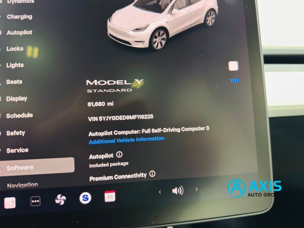 2021 Tesla Model Y Standard Range Rear-Wheel Drive