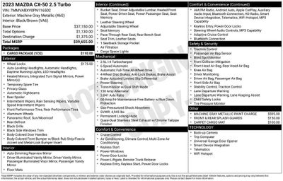2023 Mazda Mazda CX-50 2.5 Turbo