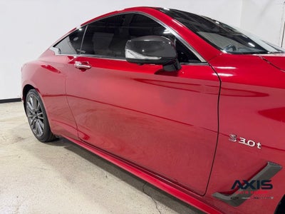 2017 INFINITI Q60 Red Sport 400