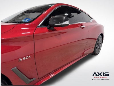2017 INFINITI Q60 Red Sport 400