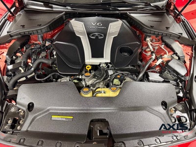 2017 INFINITI Q60 Red Sport 400
