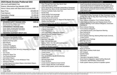 2025 Buick Envista Preferred