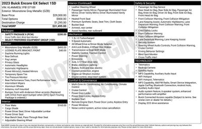 2023 Buick Encore GX Select