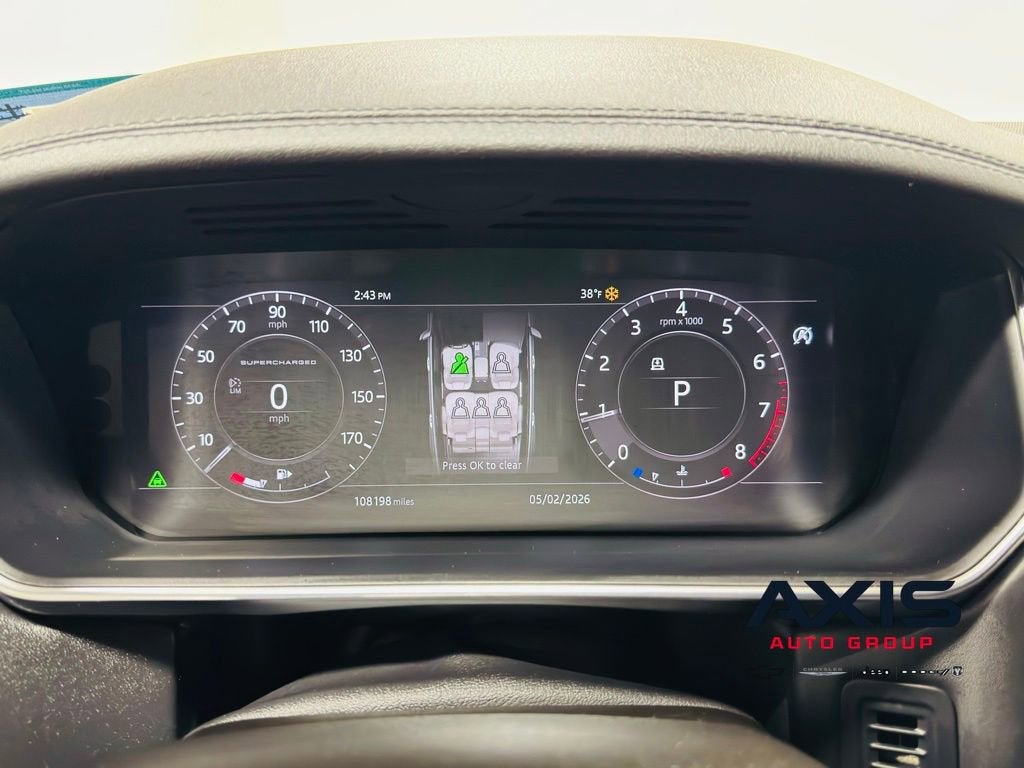 2018 Land Rover Range Rover 5.0L V8 Supercharged