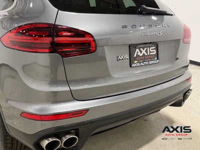 2017 Porsche Cayenne S