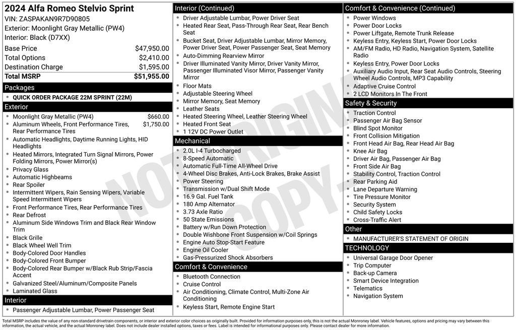 2024 Alfa Romeo Stelvio Sprint