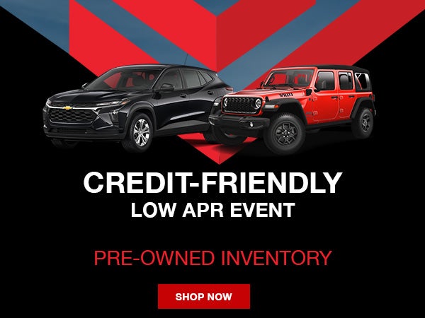 Credit-Friendly Low APR Event