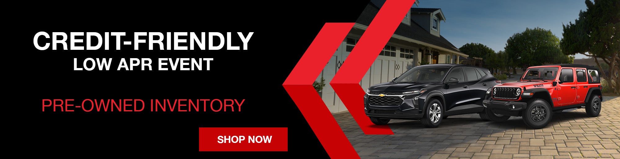 Credit-Friendly Low APR Event