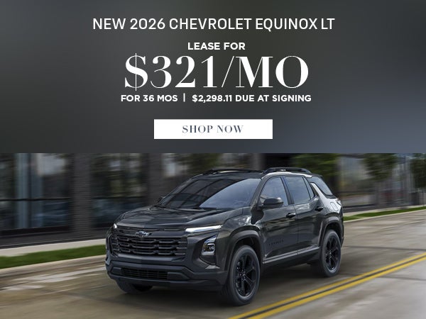 New 2026 Chevrolet Equinox LT
