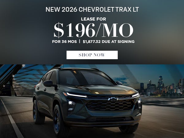 New 2026 Chevrolet Trax LT
