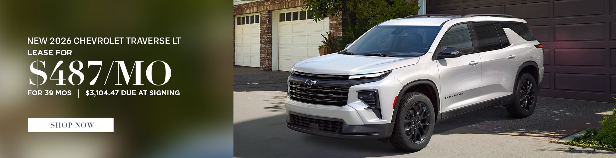 New 2026 Chevrolet Traverse LT