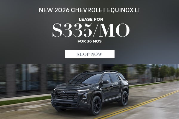 New 2026 Chevrolet Equinox LT