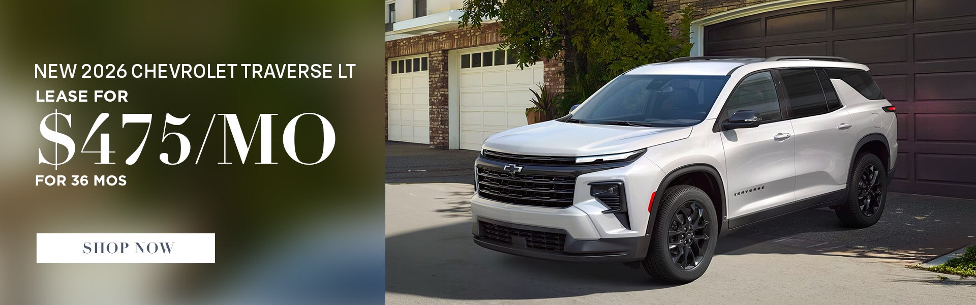 New 2026 Chevrolet Traverse LT