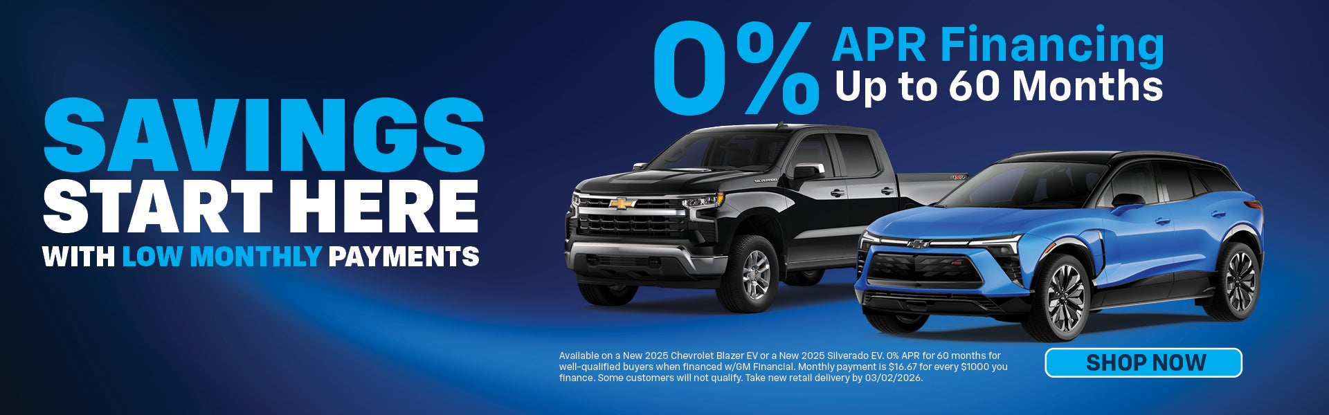 0% APR Financing