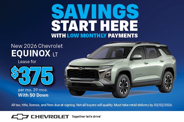 New 2026 Chevrolet Equinox LT